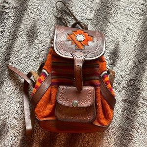 Small boho style bag / backpack